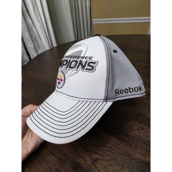 Pittsburgh Steelers Hat Cap Snap Back Trophy Collection NFL Football Super Bowl - Picture 15 of 16
